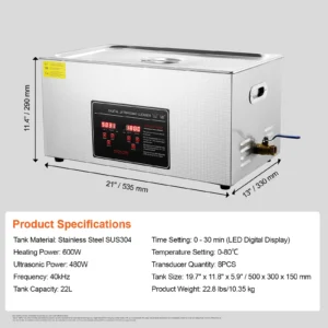 Ultrasonic Cleaner Stainless Steel